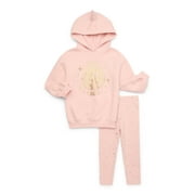 365 Kids From Garanimals Girls Critter Hoodie and Leggings Set, 2-Piece, Sizes 4-10